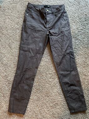 1822 Denim Men's Dark Brown Slim Chinos